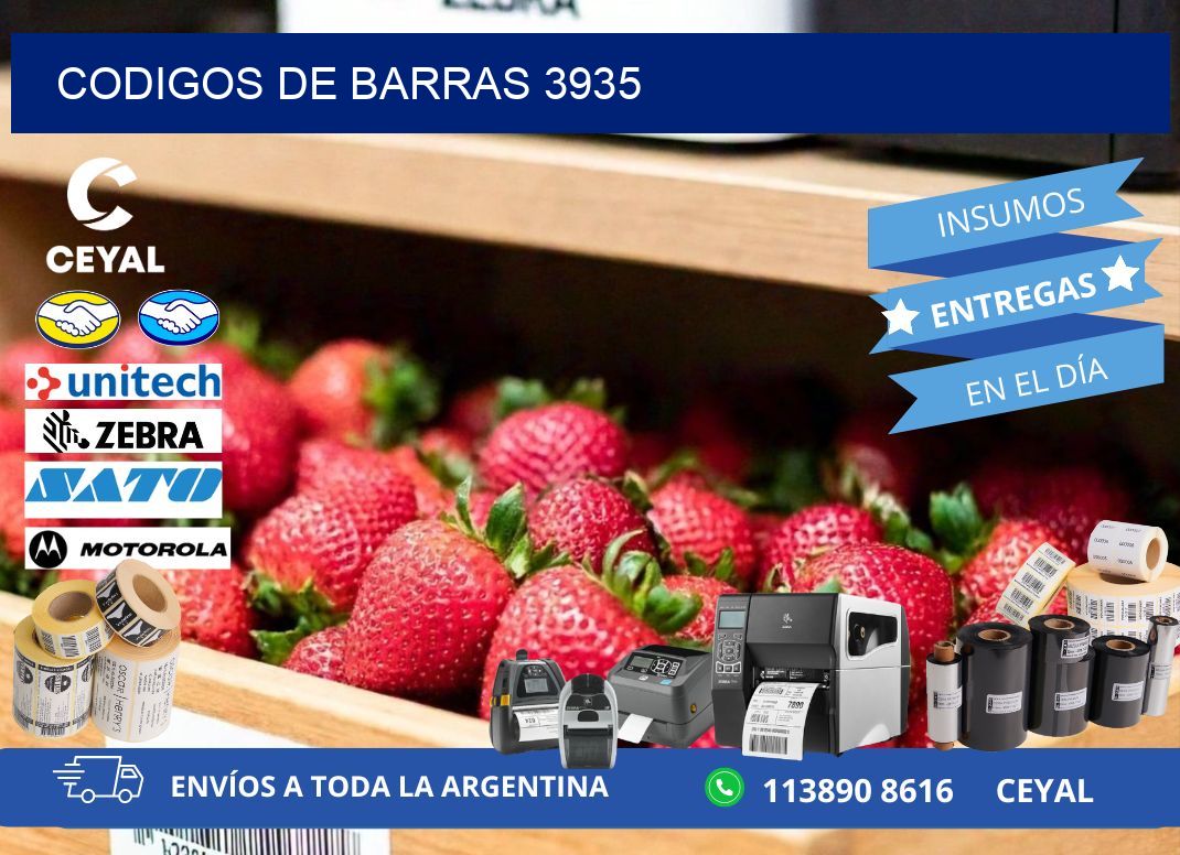 CODIGOS DE BARRAS 3935