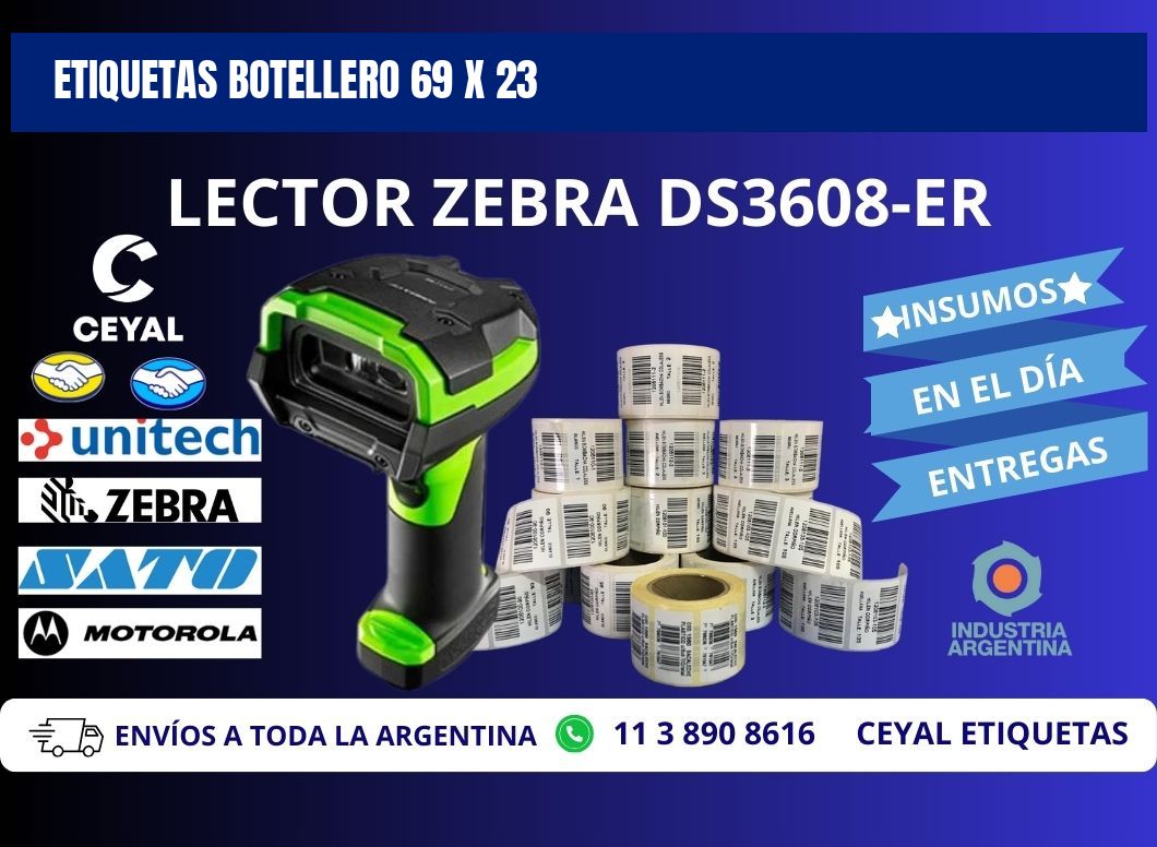 ETIQUETAS BOTELLERO 69 x 23