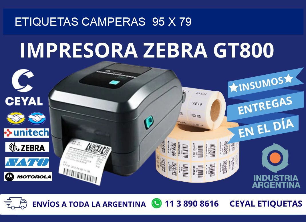 ETIQUETAS CAMPERAS  95 x 79