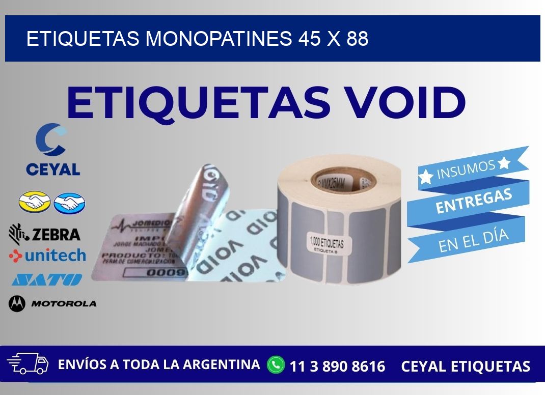 ETIQUETAS MONOPATINES 45 x 88