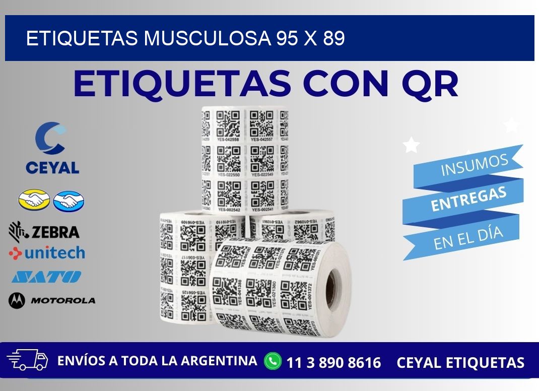 ETIQUETAS MUSCULOSA 95 x 89