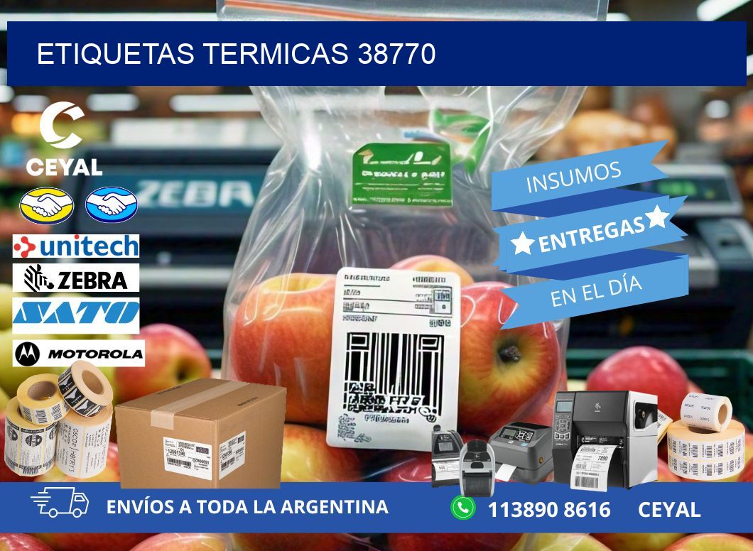 ETIQUETAS TERMICAS 38770