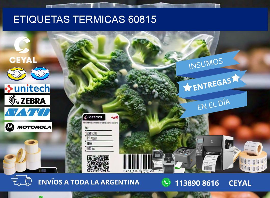 ETIQUETAS TERMICAS 60815