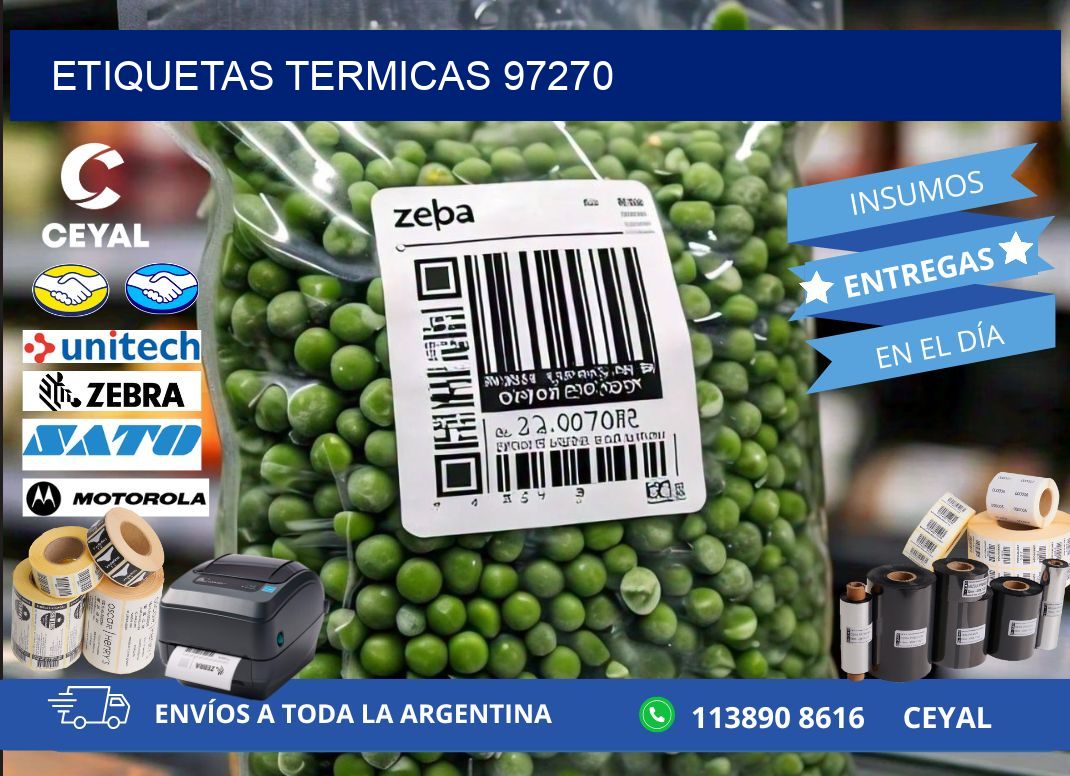 ETIQUETAS TERMICAS 97270
