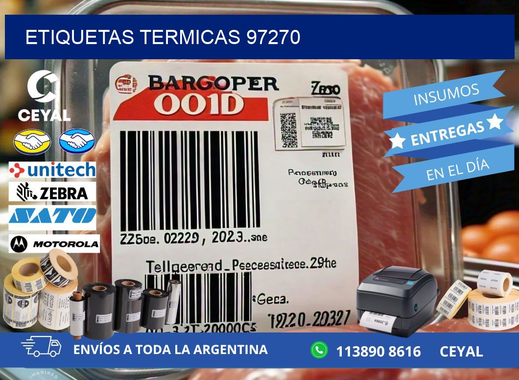 ETIQUETAS TERMICAS 97270