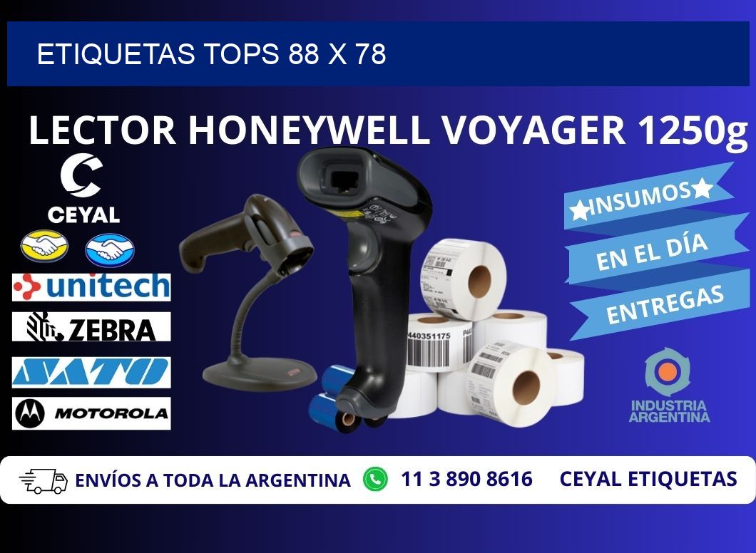 ETIQUETAS TOPS 88 x 78