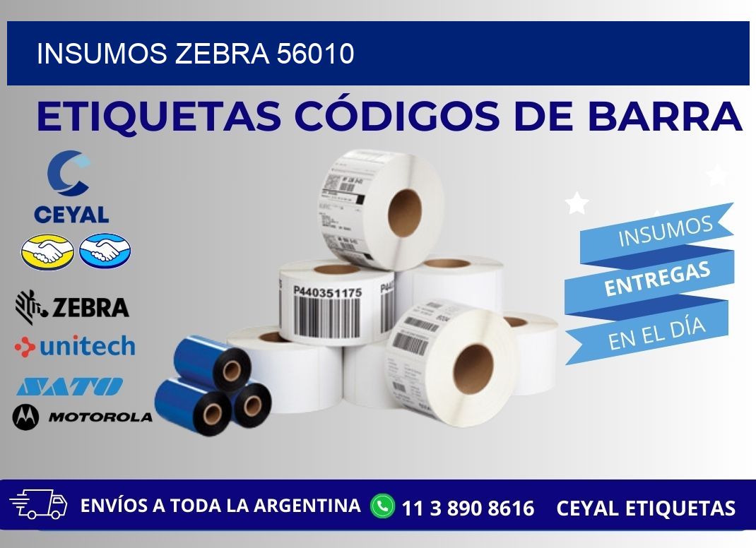 INSUMOS ZEBRA 56010
