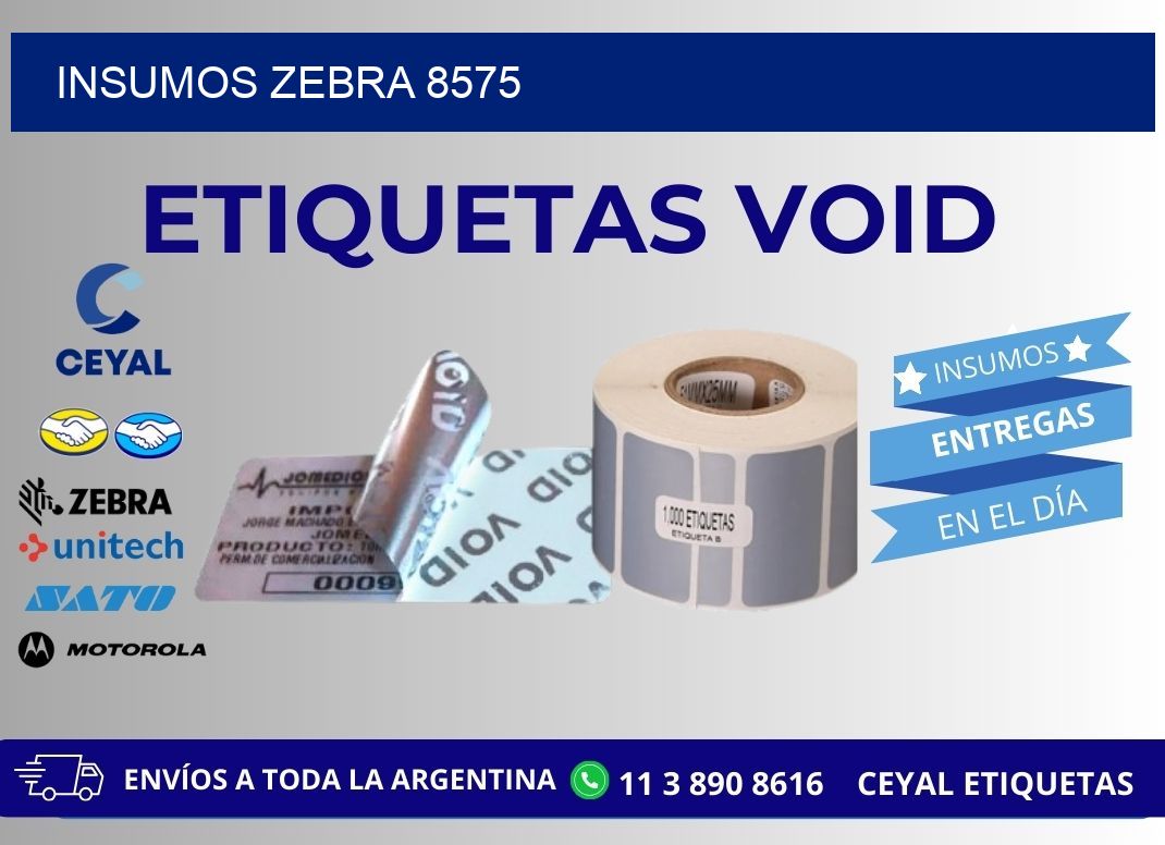 INSUMOS ZEBRA 8575