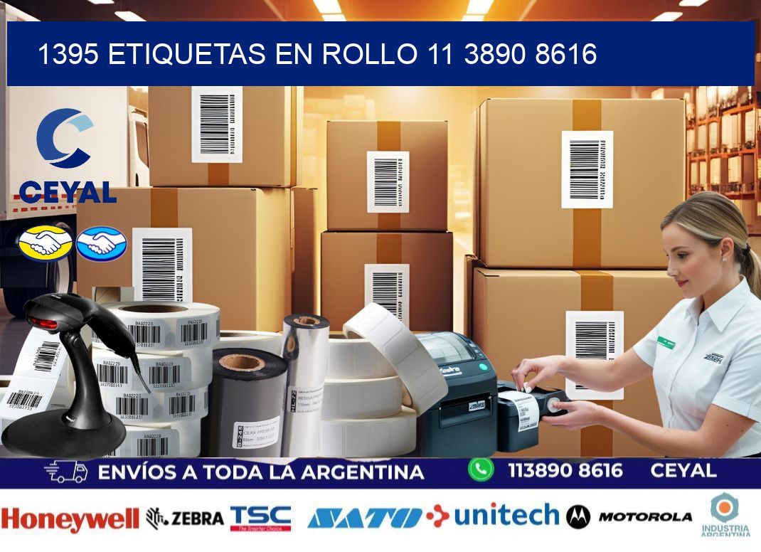 1395 ETIQUETAS EN ROLLO 11 3890 8616