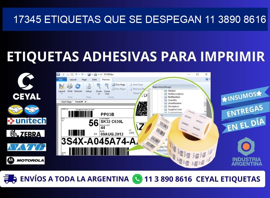17345 ETIQUETAS QUE SE DESPEGAN 11 3890 8616