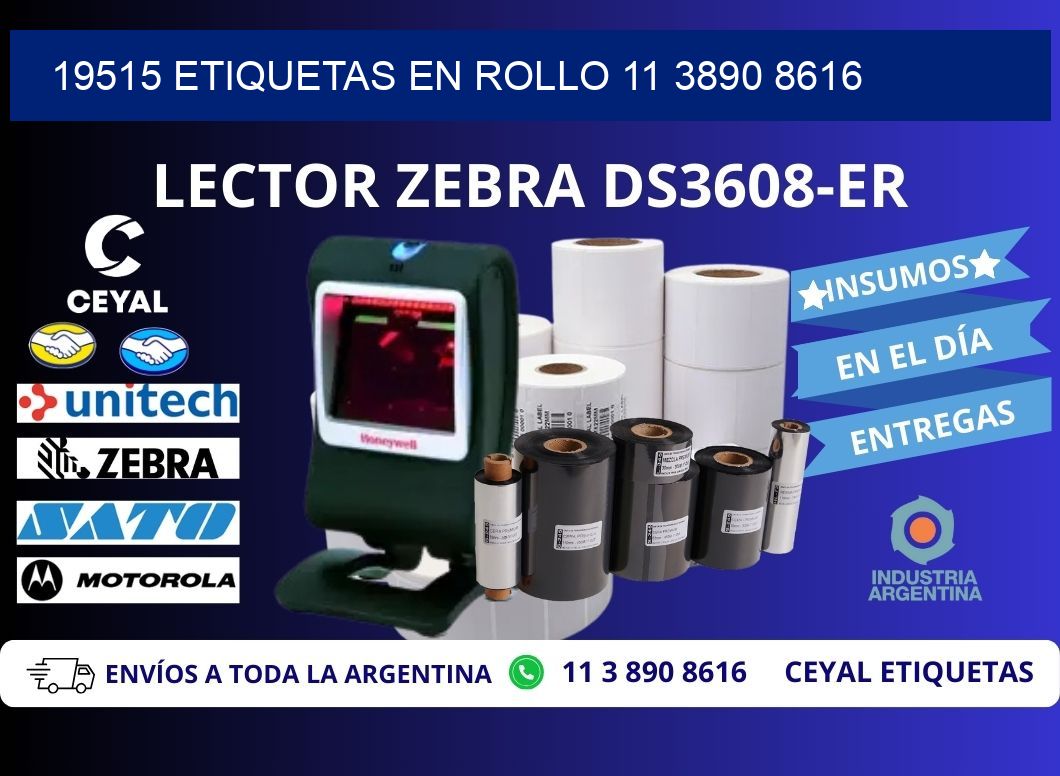 19515 ETIQUETAS EN ROLLO 11 3890 8616