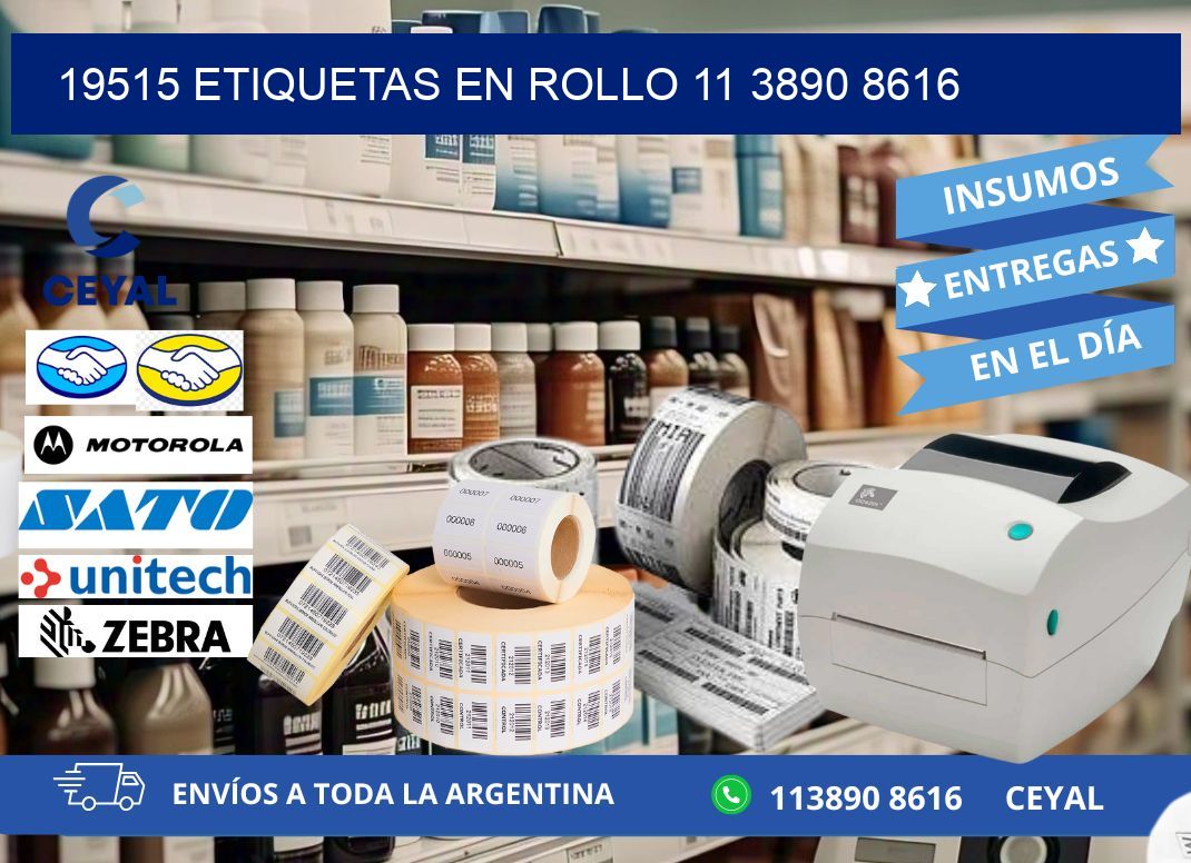19515 ETIQUETAS EN ROLLO 11 3890 8616