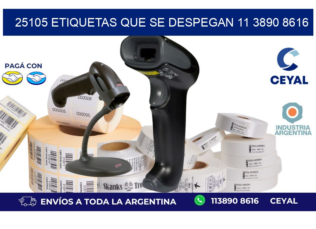 25105 ETIQUETAS QUE SE DESPEGAN 11 3890 8616
