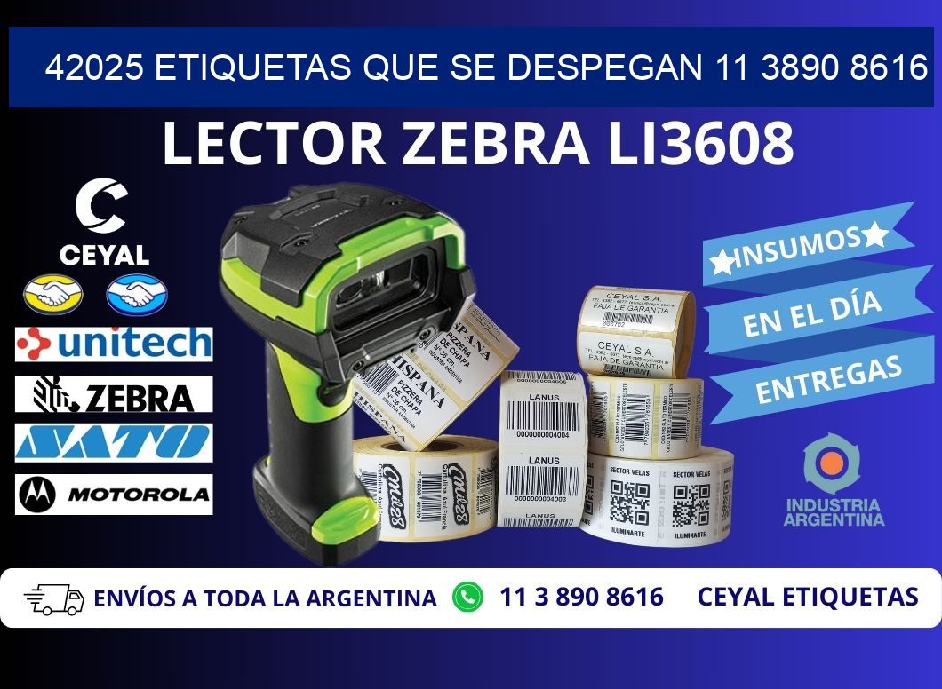 42025 ETIQUETAS QUE SE DESPEGAN 11 3890 8616