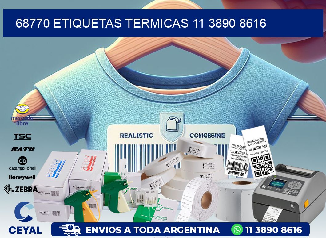 68770 ETIQUETAS TERMICAS 11 3890 8616