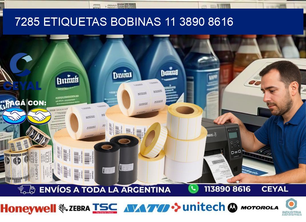 7285 ETIQUETAS BOBINAS 11 3890 8616