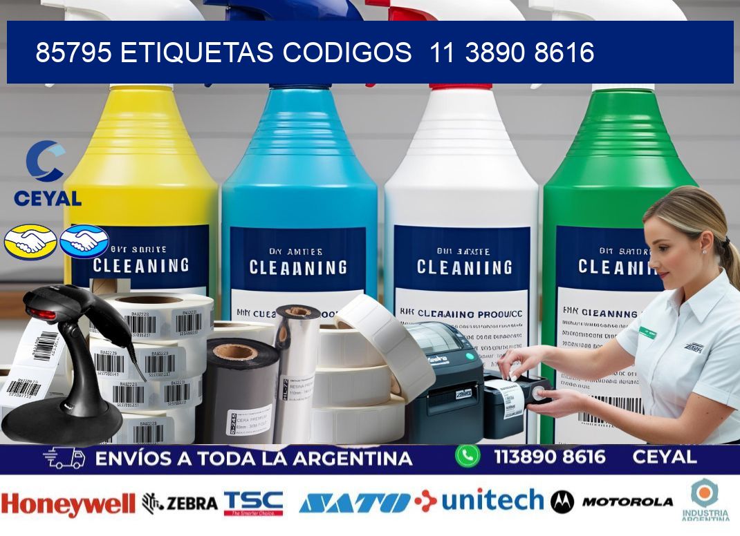 85795 ETIQUETAS CODIGOS  11 3890 8616