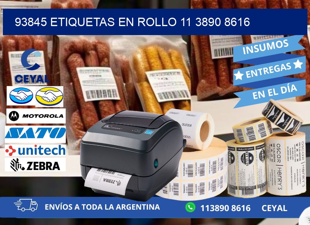 93845 ETIQUETAS EN ROLLO 11 3890 8616