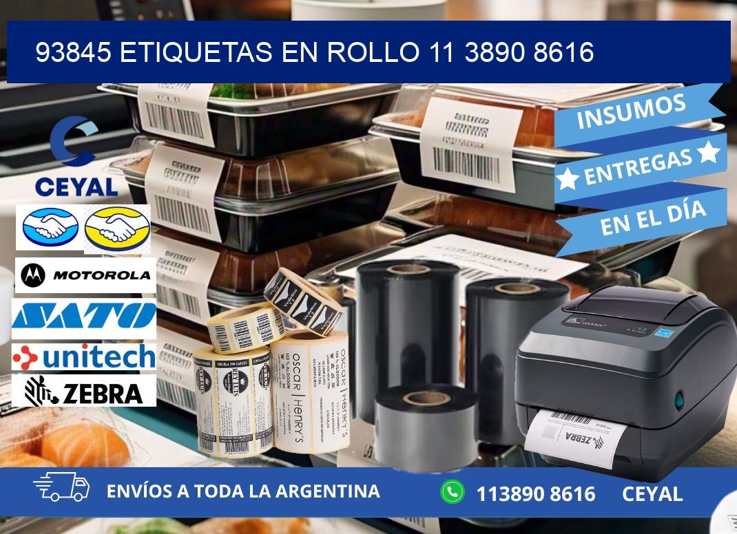 93845 ETIQUETAS EN ROLLO 11 3890 8616