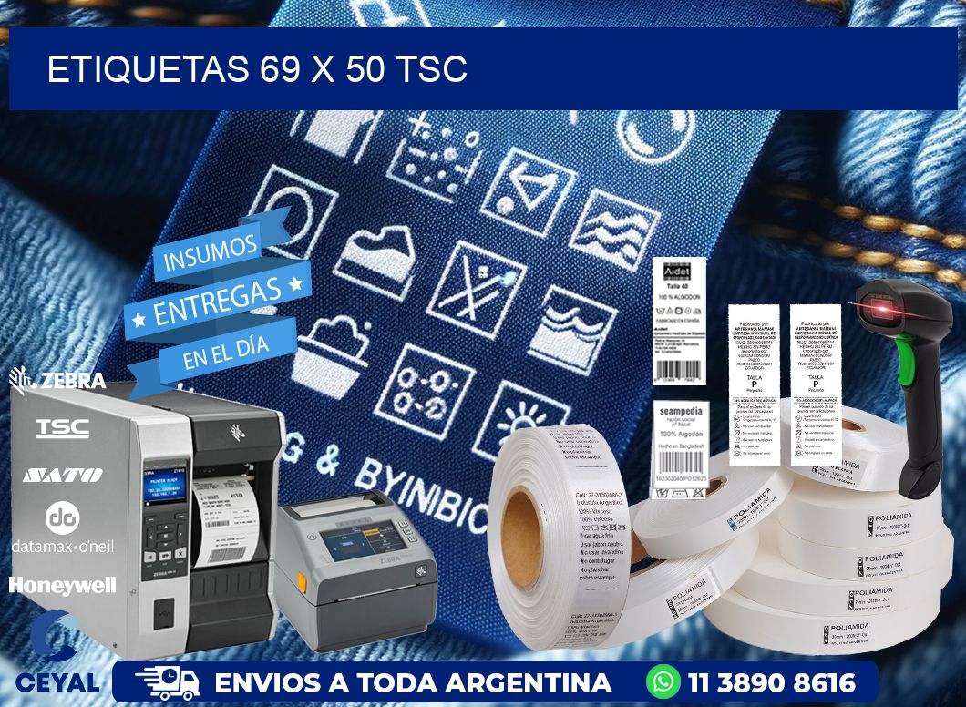 ETIQUETAS 69 x 50 TSC