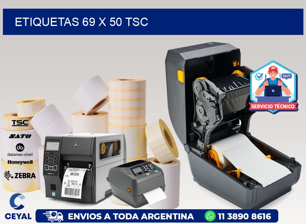 ETIQUETAS 69 x 50 TSC