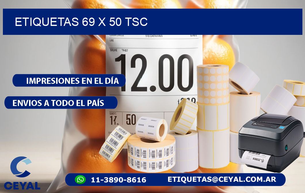 ETIQUETAS 69 x 50 TSC