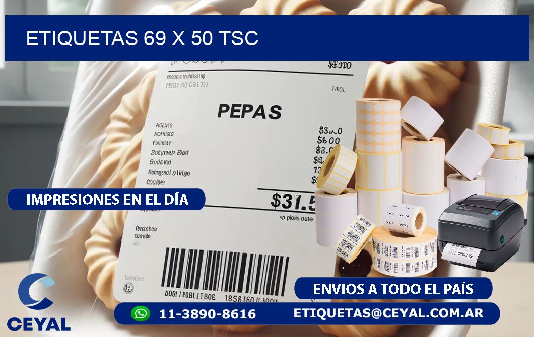 ETIQUETAS 69 x 50 TSC