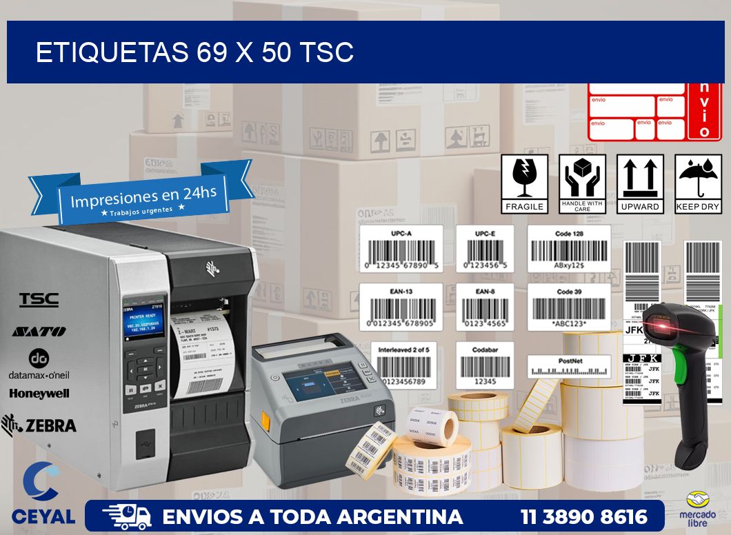 ETIQUETAS 69 x 50 TSC
