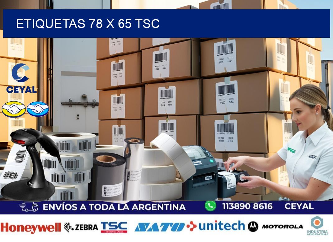 ETIQUETAS 78 x 65 TSC