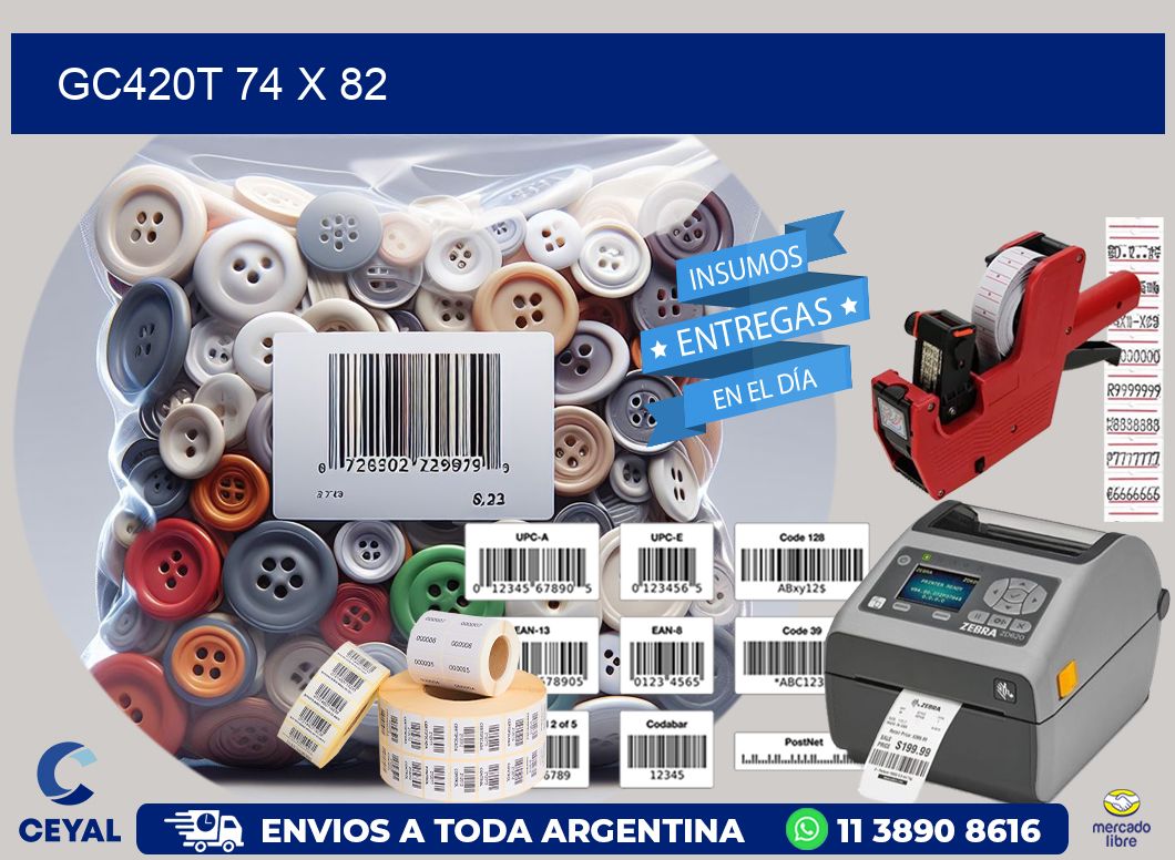 GC420T 74 x 82