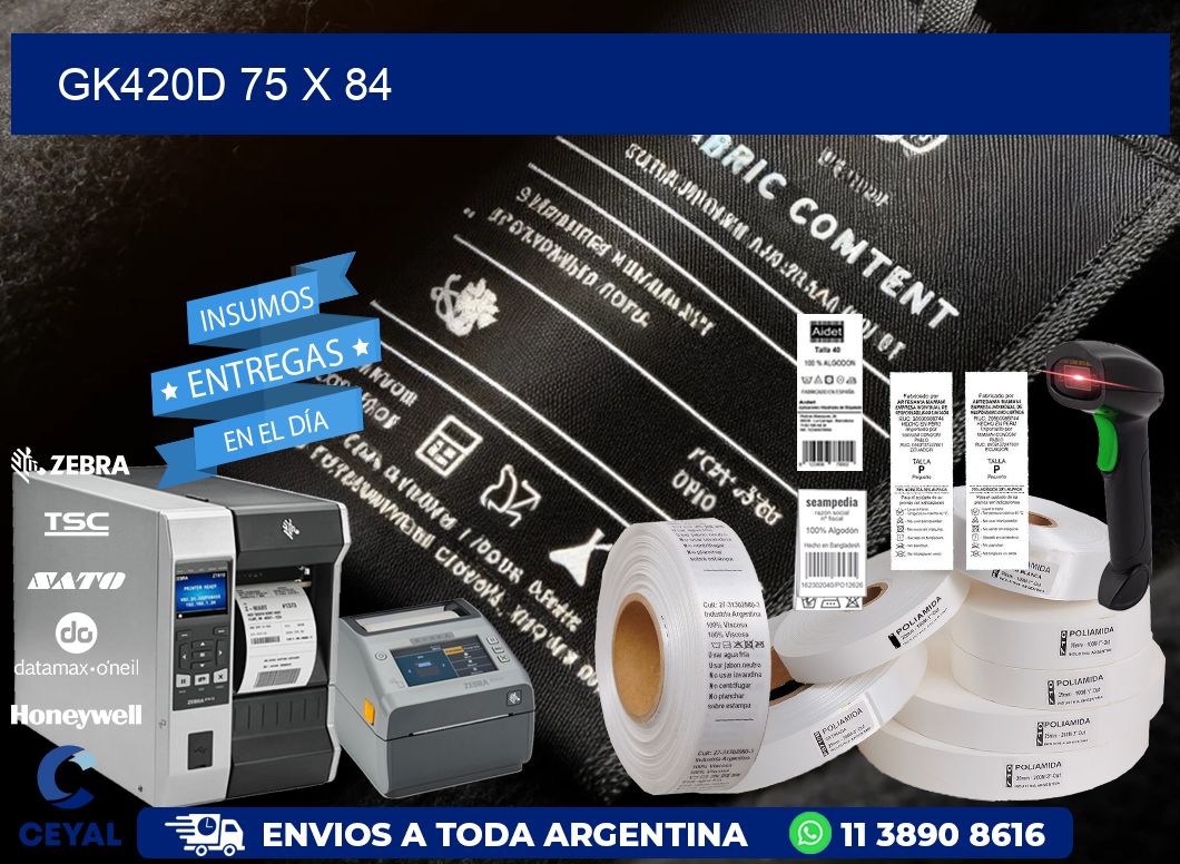 GK420D 75 x 84