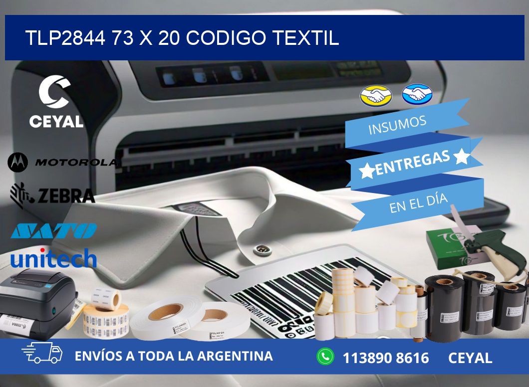 TLP2844 73 x 20 CODIGO TEXTIL