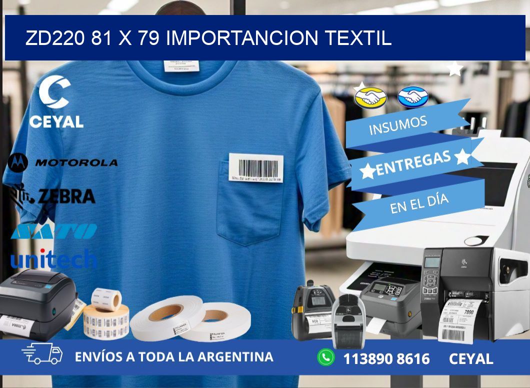 ZD220 81 x 79 IMPORTANCION TEXTIL