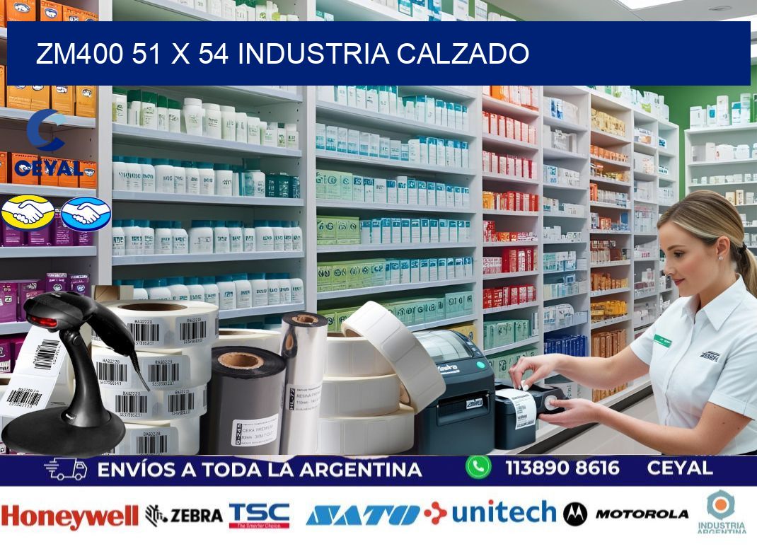 ZM400 51 x 54 INDUSTRIA CALZADO