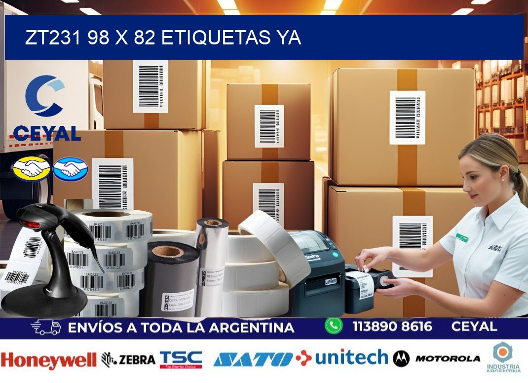 ZT231 98 x 82 ETIQUETAS YA