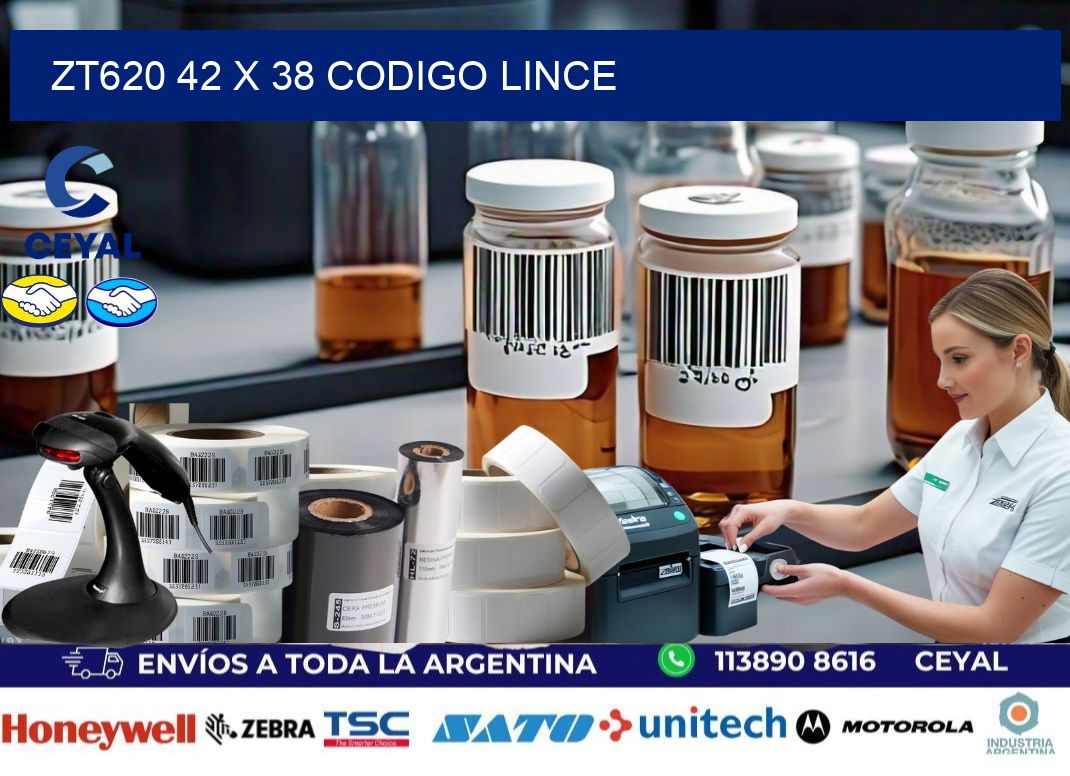 ZT620 42 x 38 CODIGO LINCE