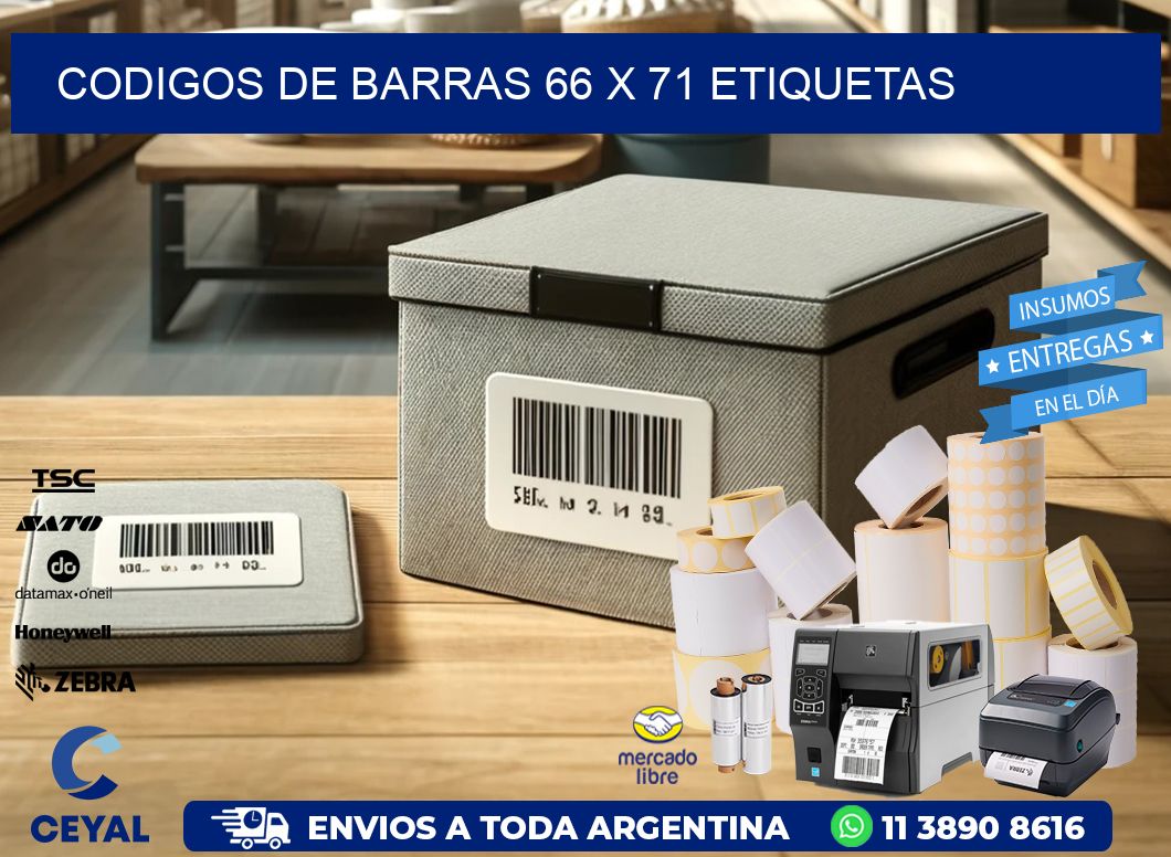 codigos de barras 66 x 71 etiquetas