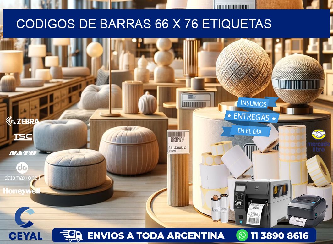 codigos de barras 66 x 76 etiquetas