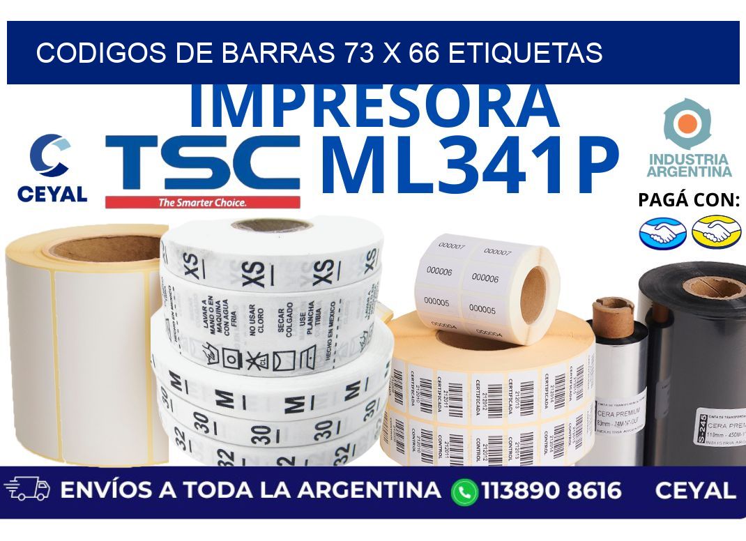 codigos de barras 73 x 66 etiquetas
