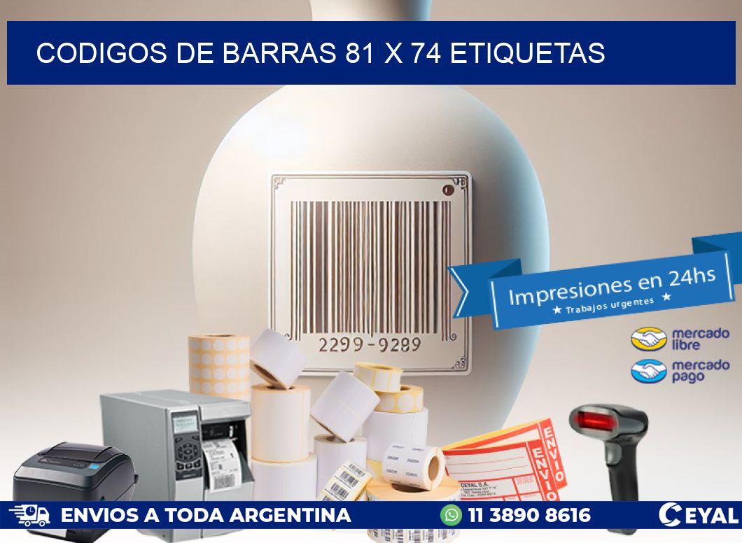 codigos de barras 81 x 74 etiquetas