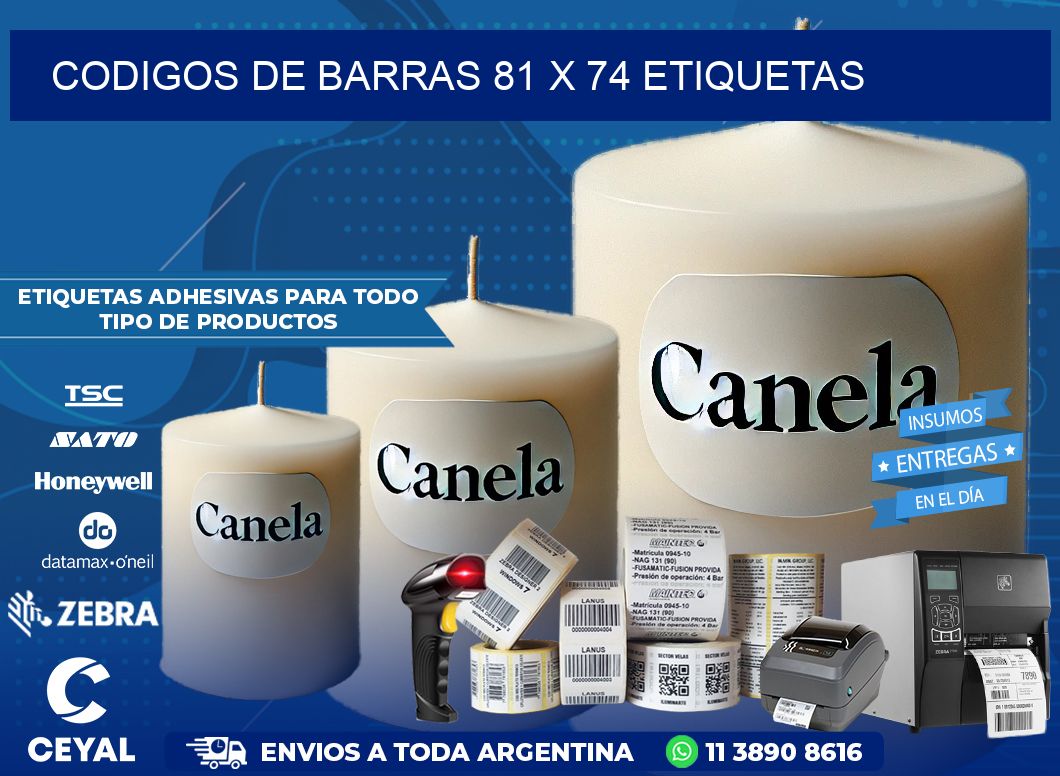codigos de barras 81 x 74 etiquetas