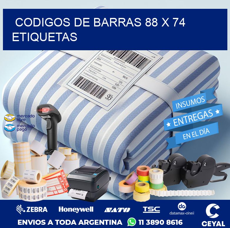 codigos de barras 88 x 74 etiquetas