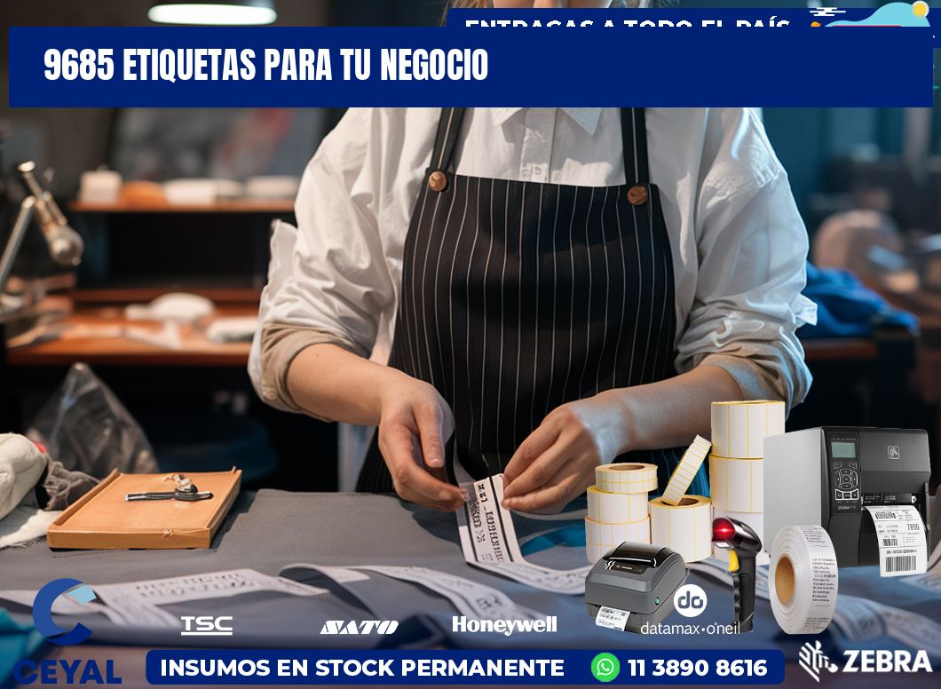 9685 etiquetas para tu negocio