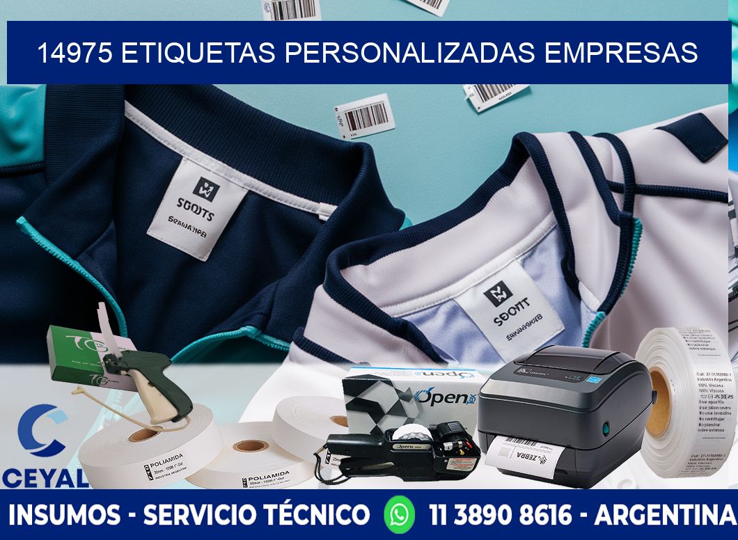 14975 Etiquetas personalizadas empresas