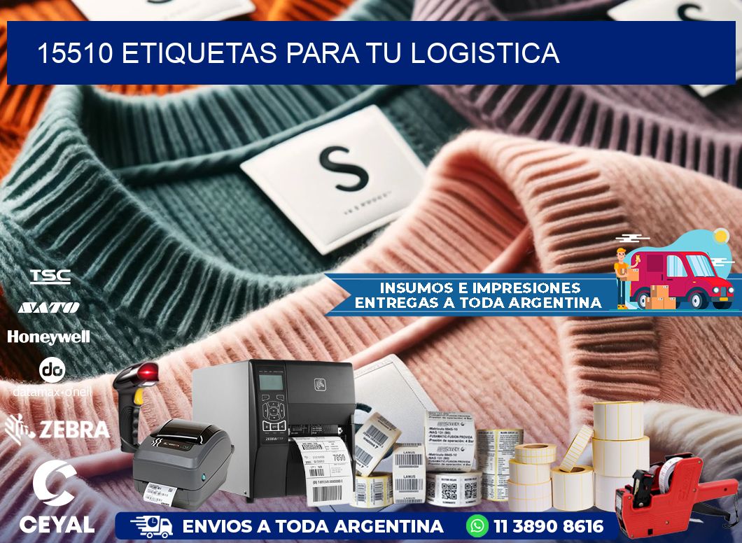 15510 etiquetas para tu logistica