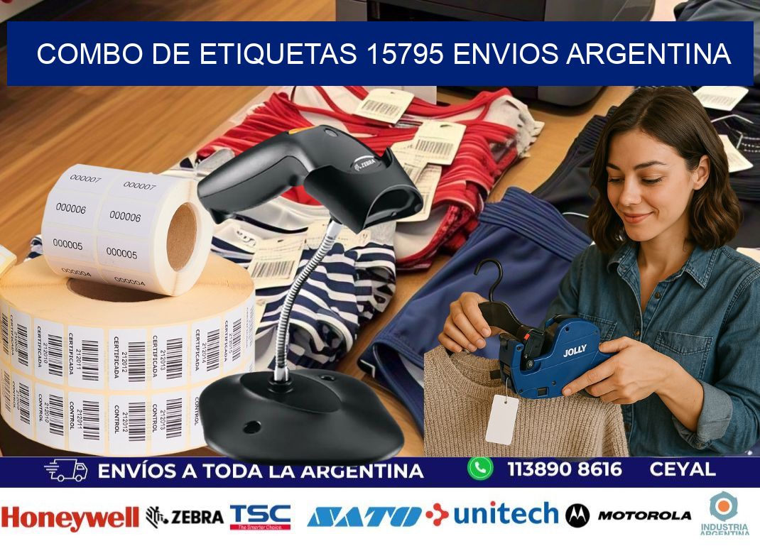Combo de etiquetas 15795 ENVIOS ARGENTINA