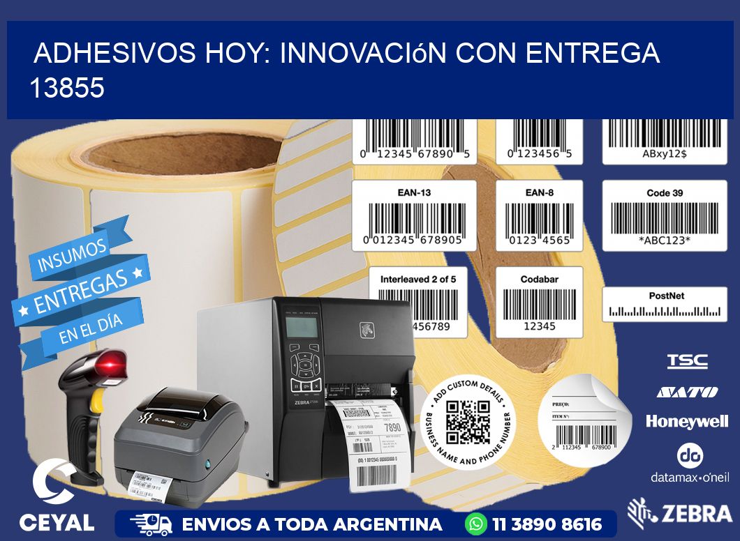 Adhesivos Hoy: Innovación con Entrega 13855