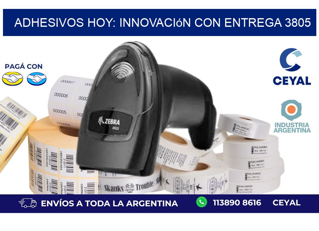 Adhesivos Hoy: Innovación con Entrega 3805