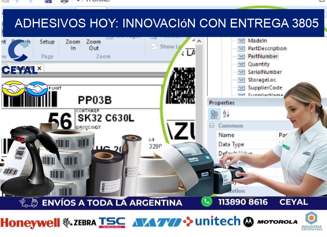 Adhesivos Hoy: Innovación con Entrega 3805