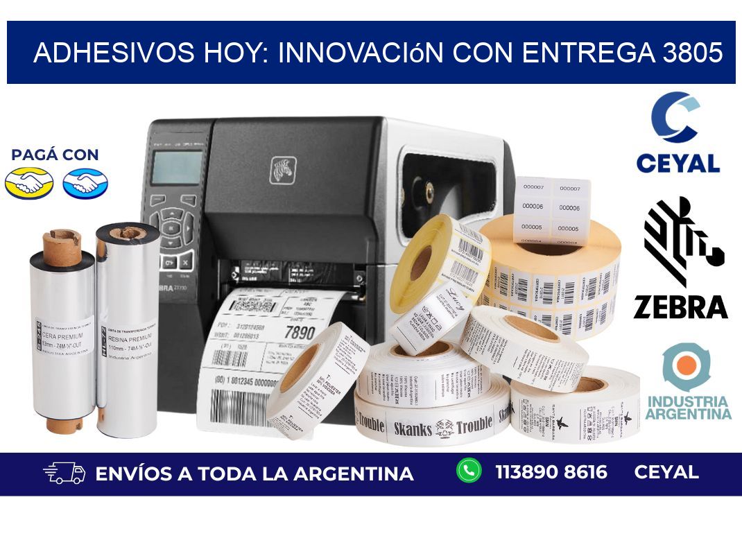 Adhesivos Hoy: Innovación con Entrega 3805